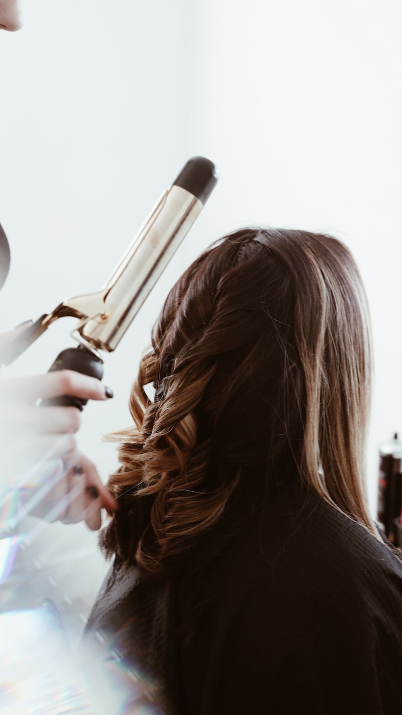 Curling iron styling