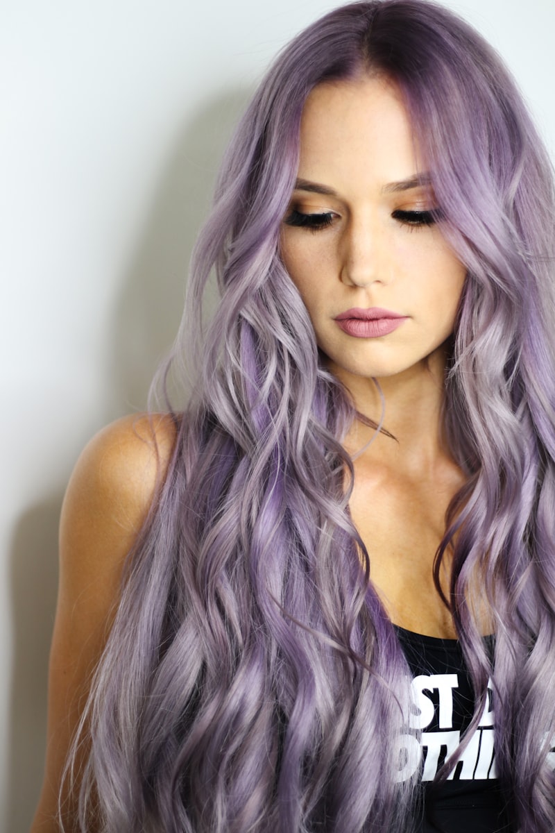 Lavender hair color